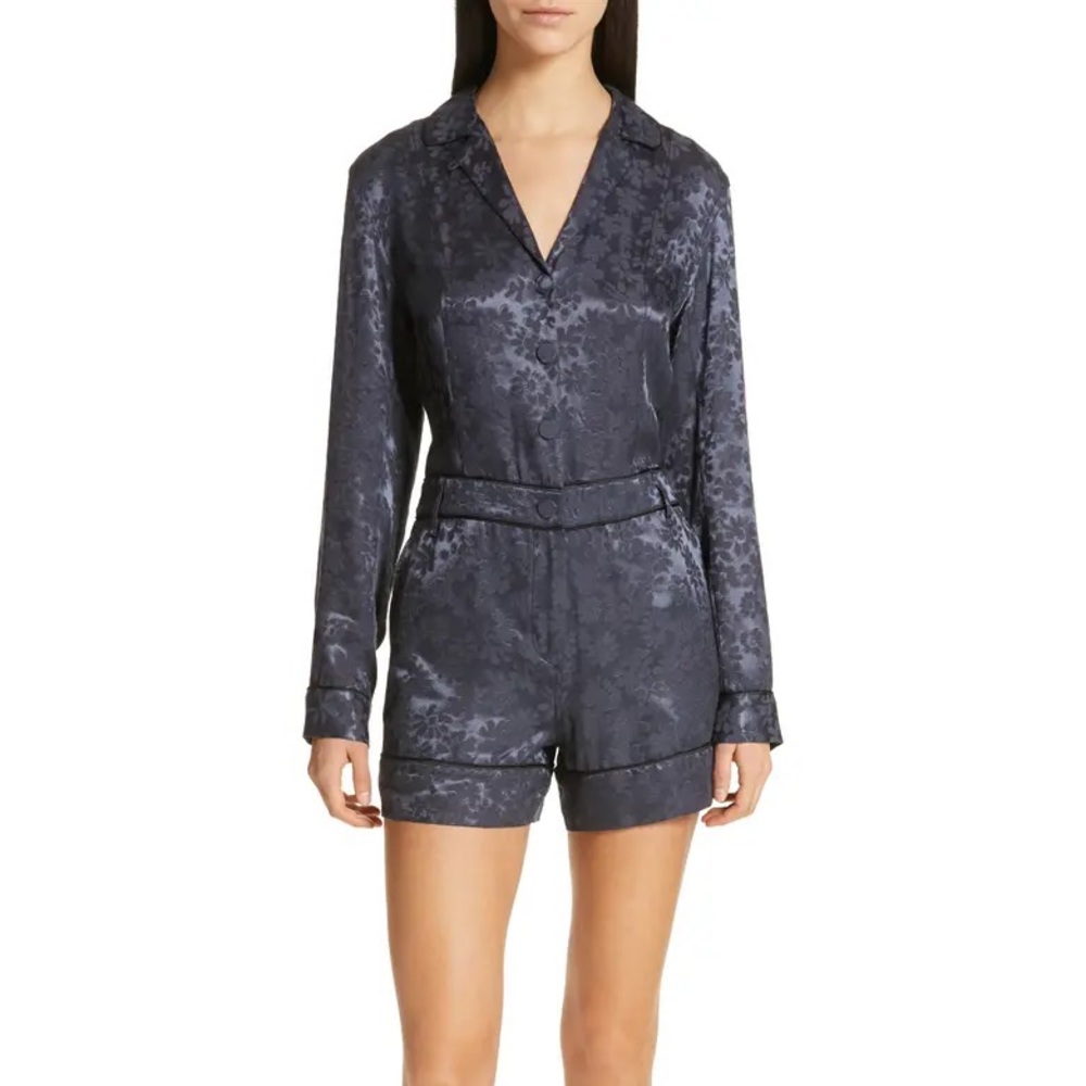 NWT Rag & Bone Jarvis Jacquard Jumpsuit Size Small